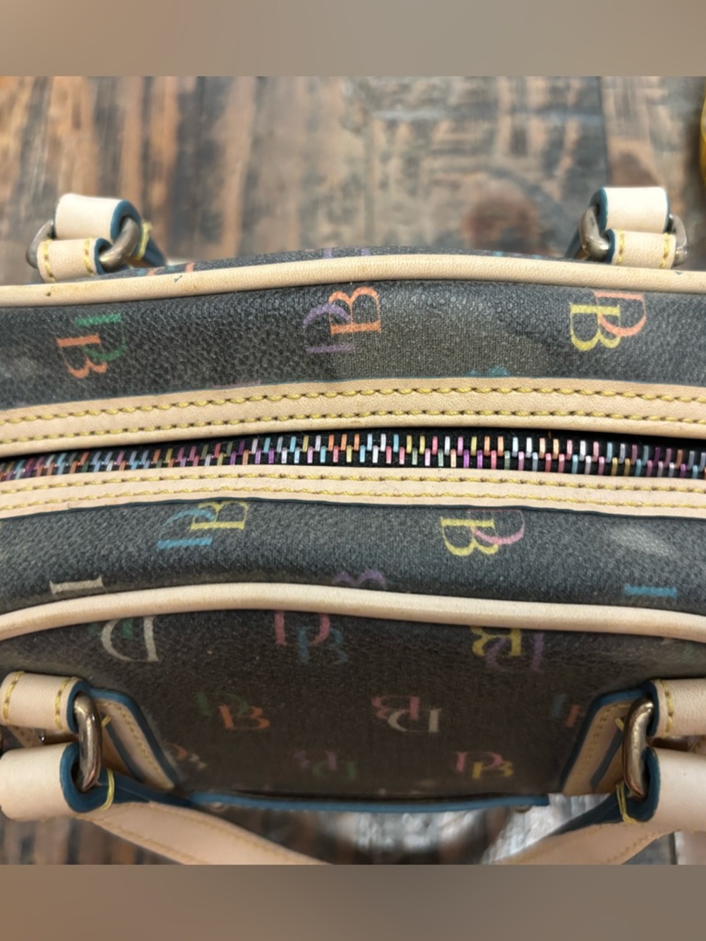 Dooney & Bourke Signature Mini Bowler Bag - Picture 8 of 16